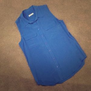 Equipment Sleeveless blouse